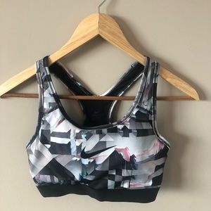 Nike Patterned Sports Bra